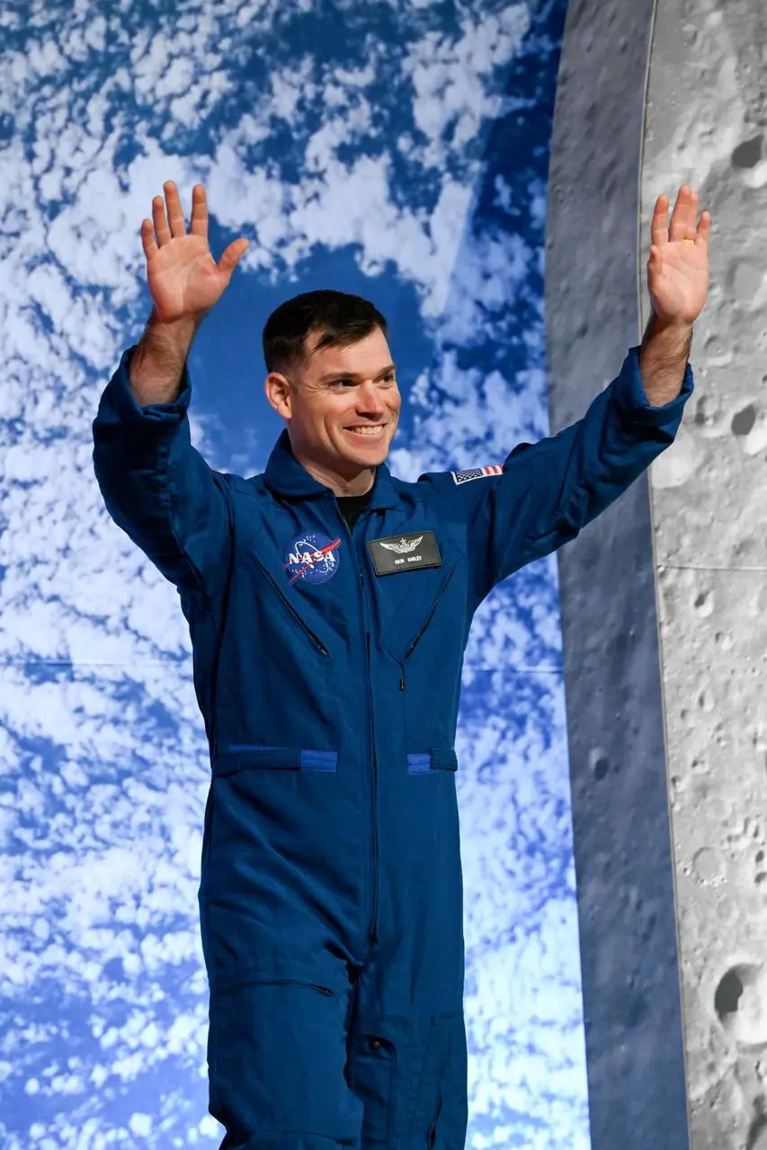 Candidato a astronauta da NASA da turma de 2025 na cerimônia de anúncio